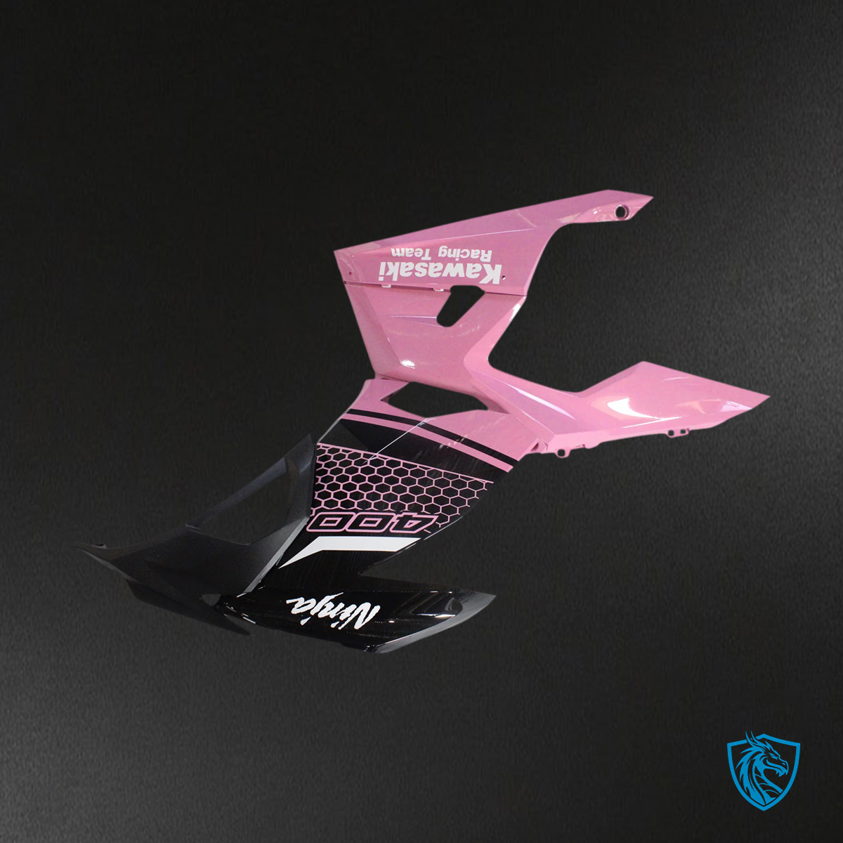 Kawasaki Ninja EX400 (2018-2024) Black & Pink - Fairing Kit