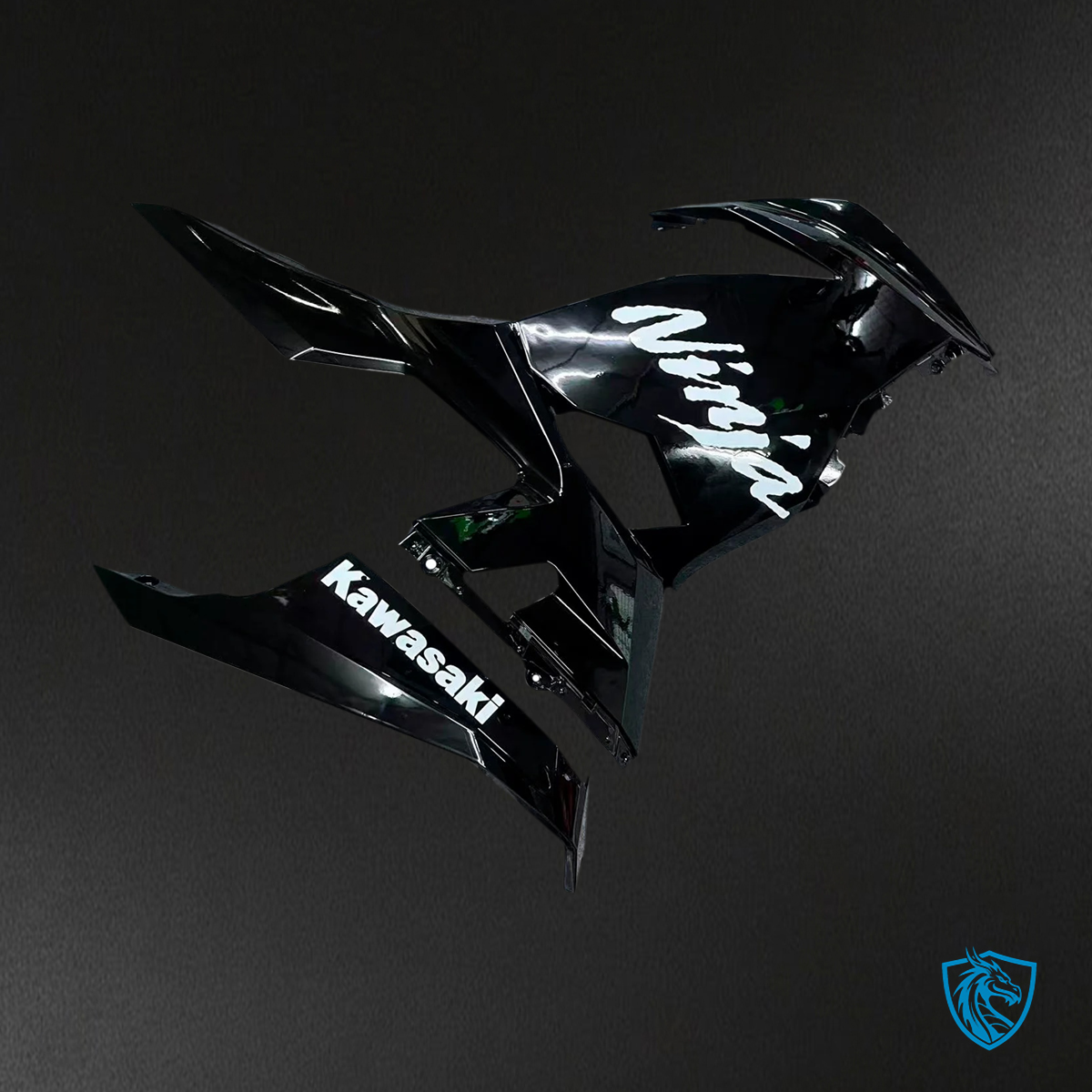 Kawasaki Ninja EX400 (2018-2024) Black & Green - Fairing Kit