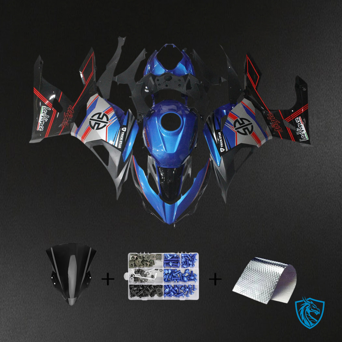 Kawasaki Ninja EX400 (2018-2024) Colorful - Fairing Kit