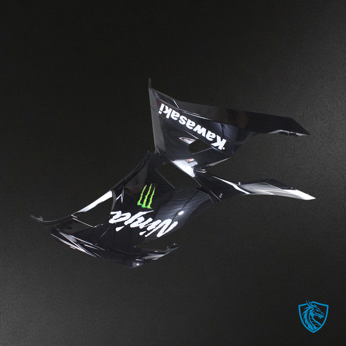 Kawasaki Ninja EX400 (2018-2024) Gloss Black - Fairing Kit