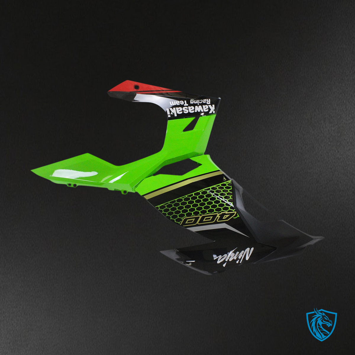 Kawasaki Ninja EX400 (2018-2024) Green & Black - Fairing Kit