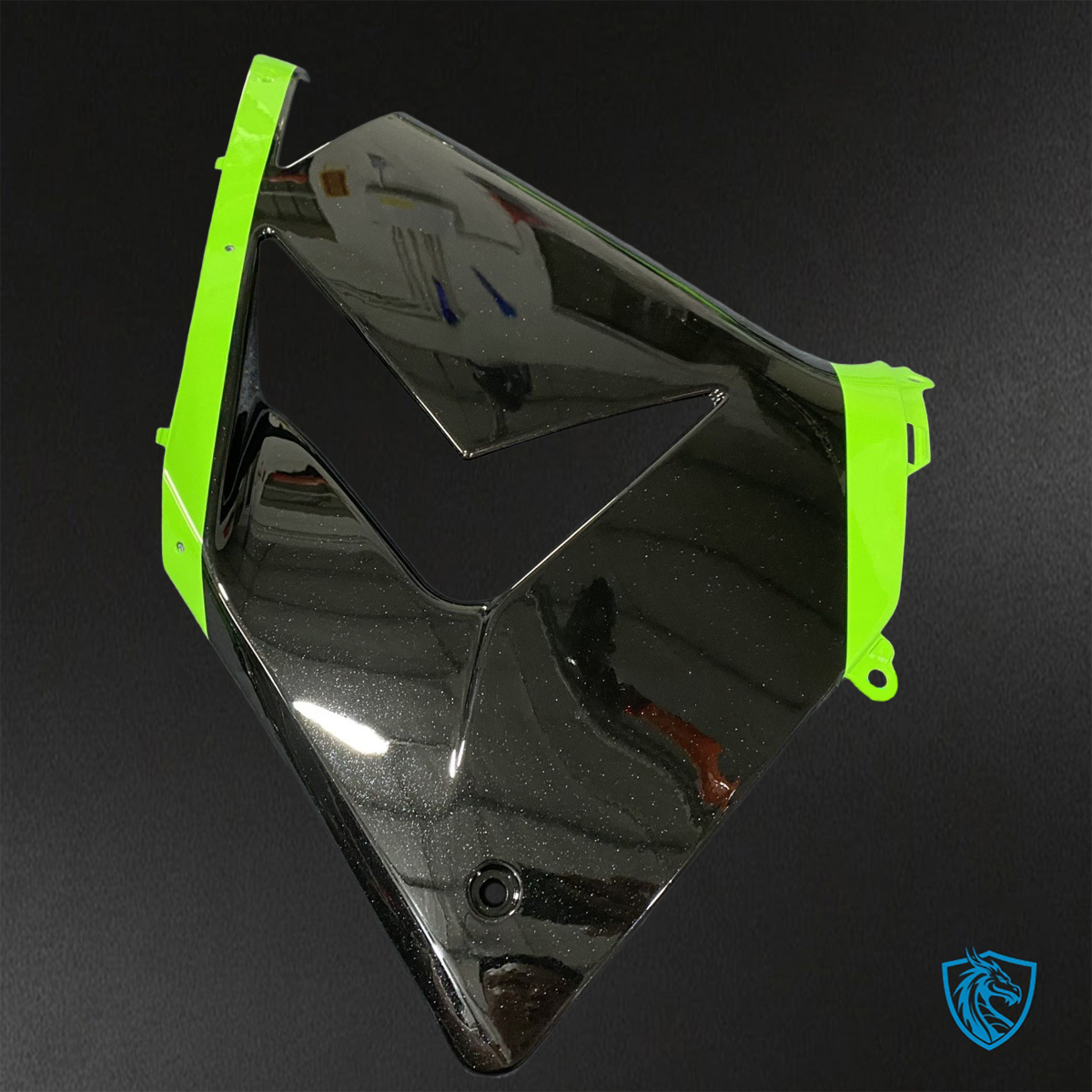 Kawasaki Ninja ZX-10R (2004-2005) Green & Black - Replacement Motorcycle Fairings Kit