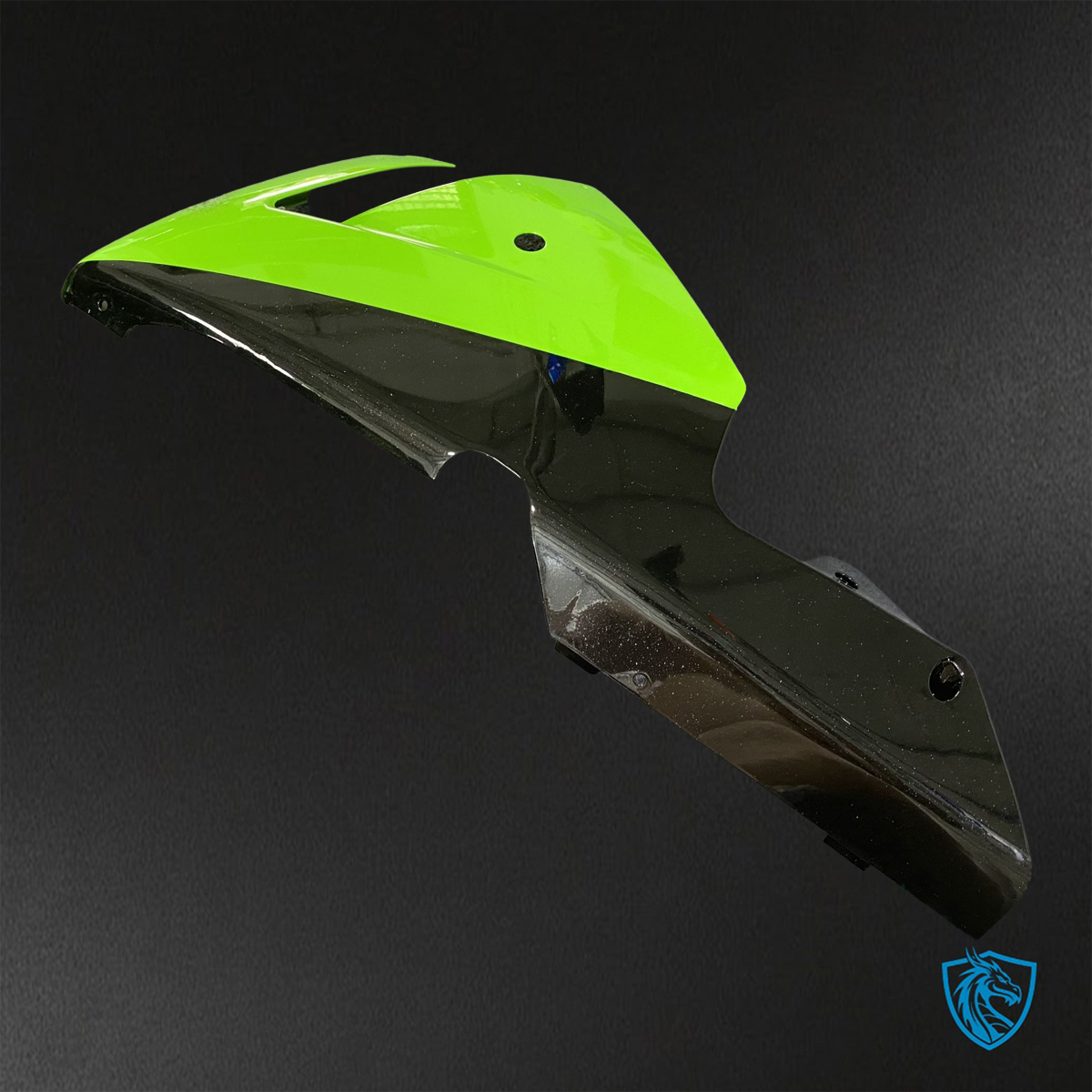 Kawasaki Ninja ZX-10R (2004-2005) Green & Black - Replacement Motorcycle Fairings Kit