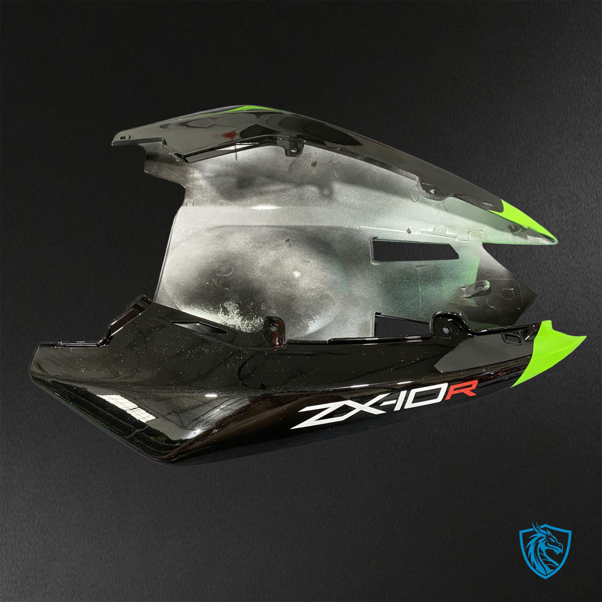 Kawasaki Ninja ZX-10R (2004-2005) Green & Black - Replacement Motorcycle Fairings Kit