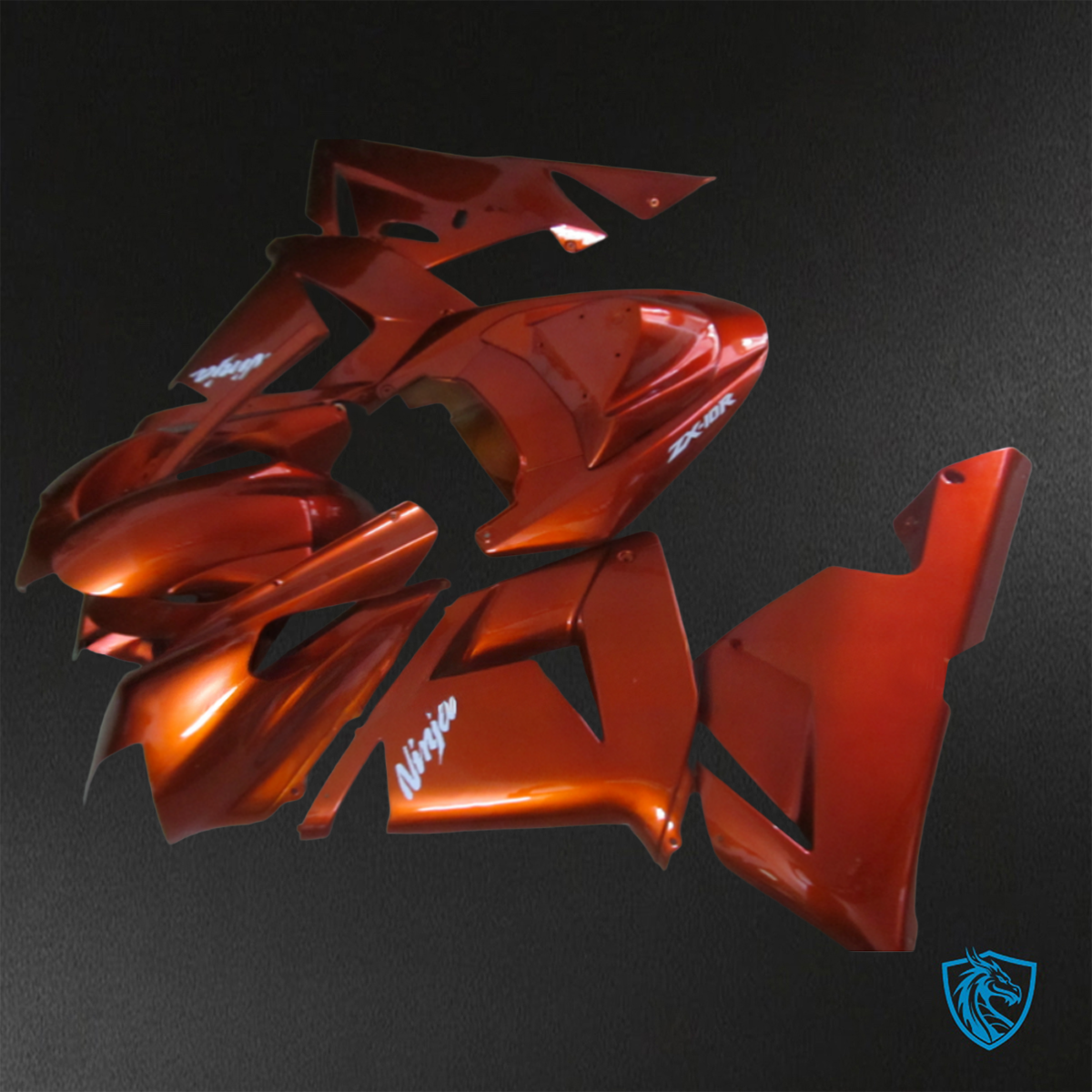 Kawasaki Ninja ZX-10R (2004-2005) Red ABS Bodywork - Fairings Kit