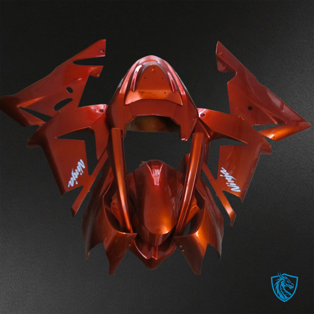 Kawasaki Ninja ZX-10R (2004-2005) Red ABS Bodywork - Fairings Kit