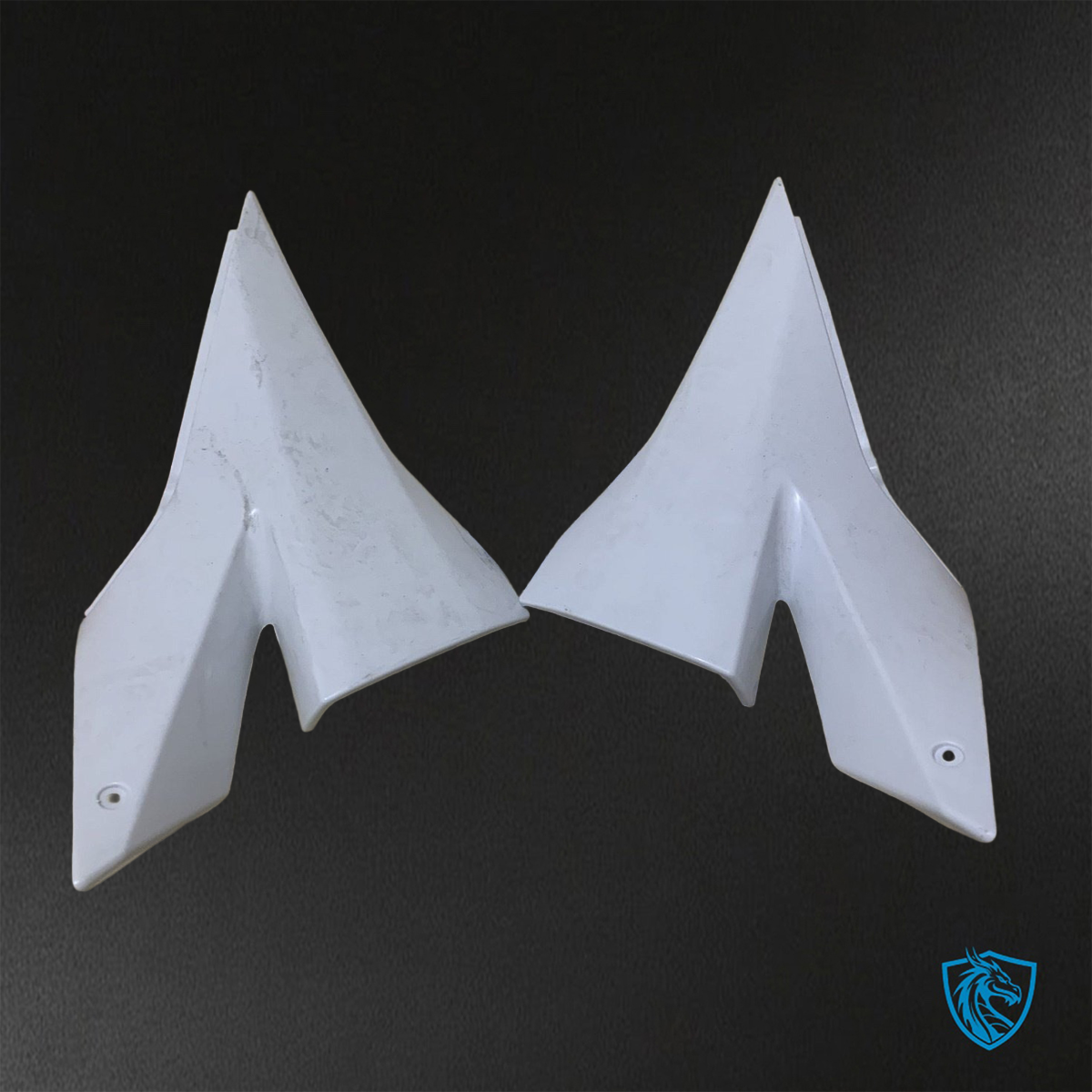 Kawasaki Ninja ZX-10R (2004-2005) White Fairings Kit - Aftermarket ABS Bodywork