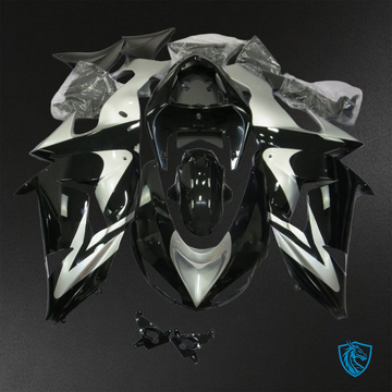 Kawasaki Ninja ZX-10R (2006-2007) Black & Grey - Replacement Motorcycle Fairings Kit