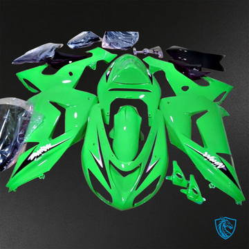 Kawasaki Ninja ZX-10R (2006-2007) Green - Custom ABS Fairing Kit