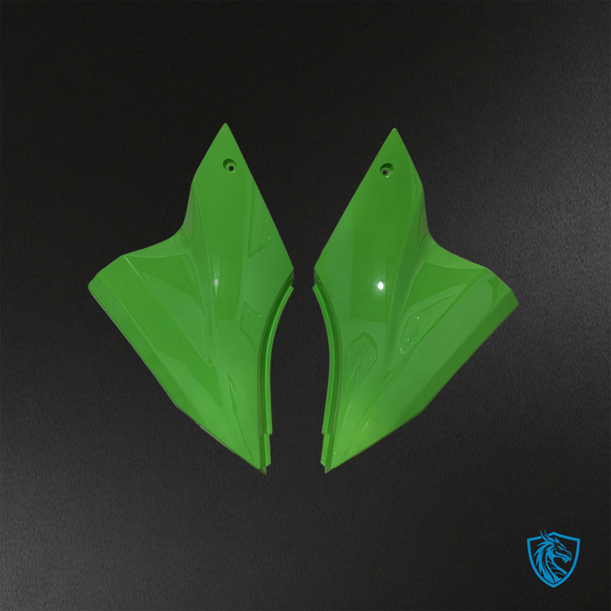Kawasaki Ninja ZX-10R (2006-2007) Green & Black ABS Bodywork - Fairings Kit