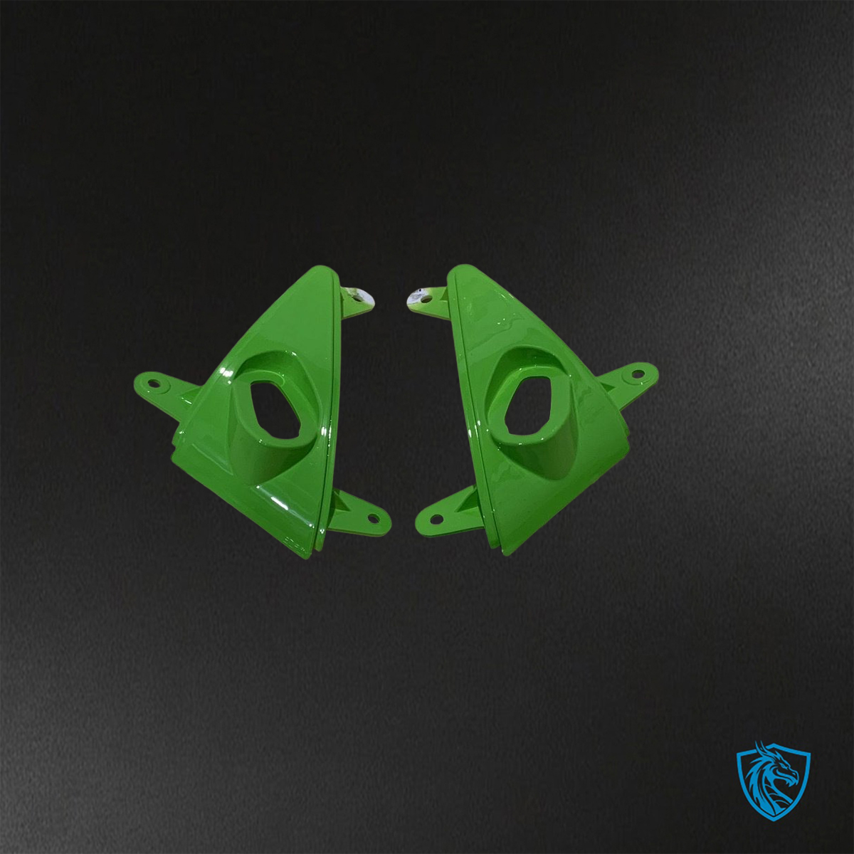 Kawasaki Ninja ZX-10R (2006-2007) Green & Black ABS Bodywork - Fairings Kit