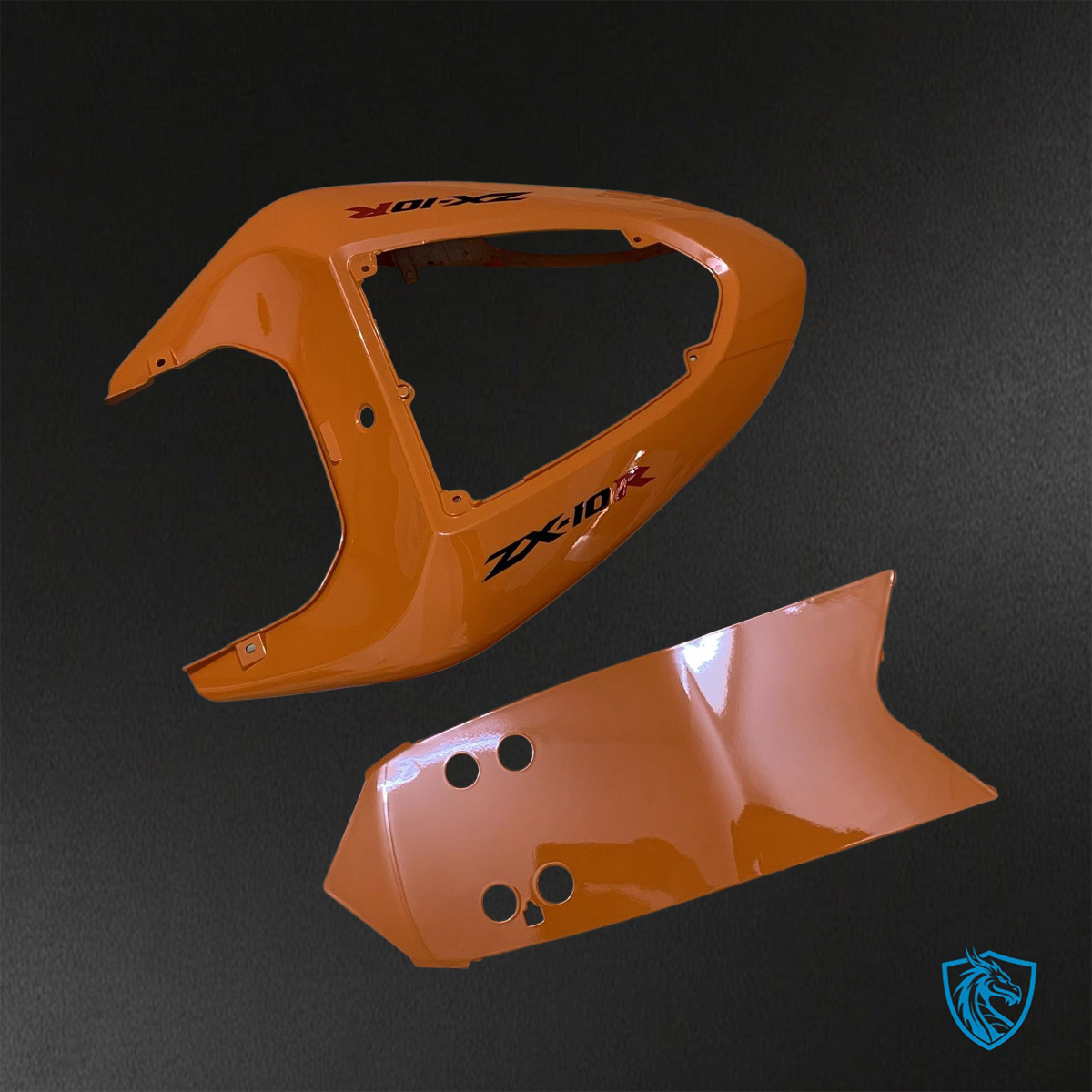 Kawasaki Ninja ZX-10R (2006-2007) Orange - Replacement Motorcycle Fairings Kit