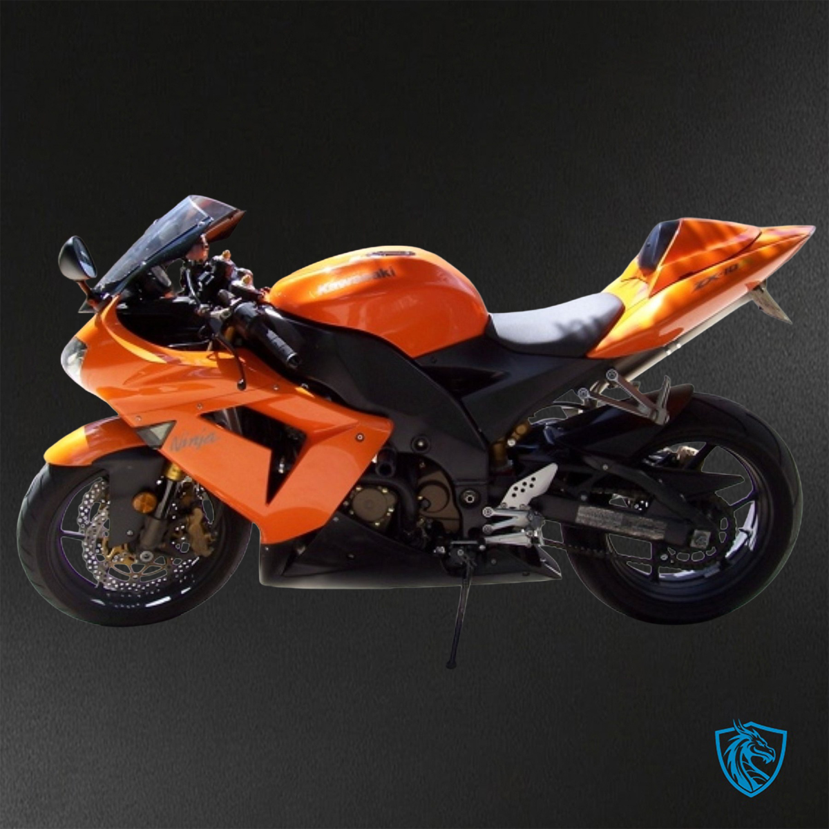 Kawasaki Ninja ZX-10R (2006-2007) Orange - Replacement Motorcycle Fairings Kit