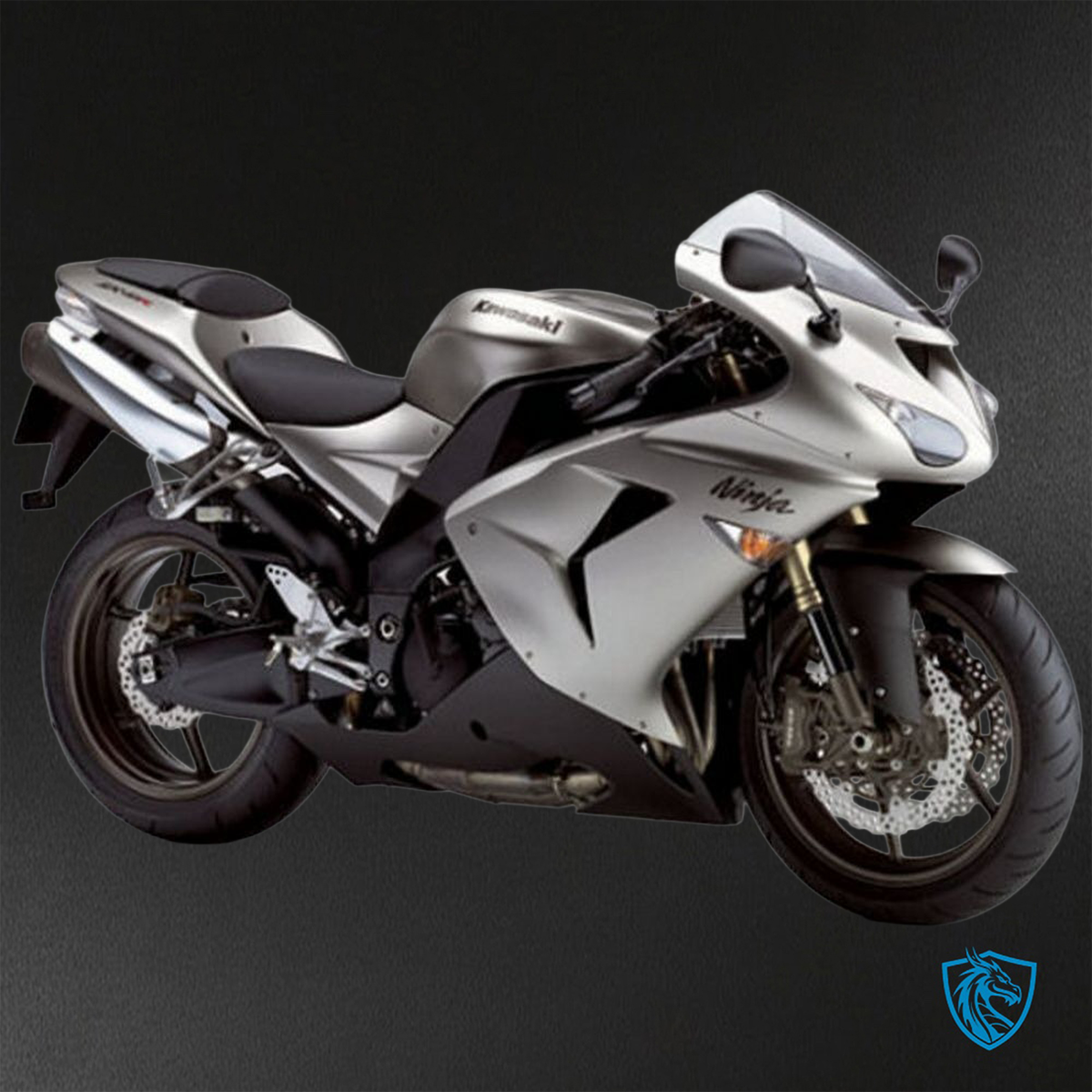 Kawasaki Ninja ZX-10R (2006-2007) Silver Fairings Kit - Aftermarket ABS Bodywork