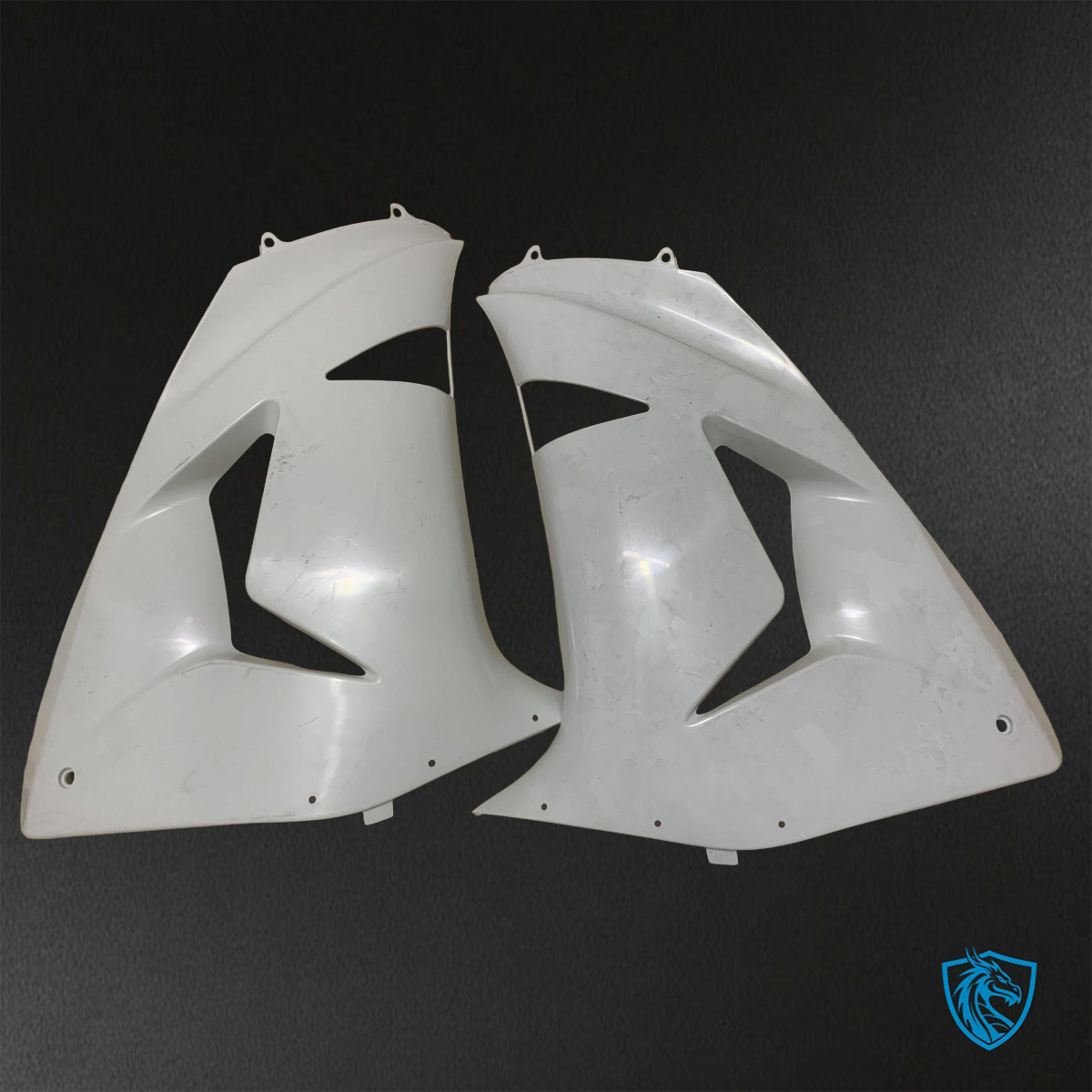 Kawasaki Ninja ZX-10R (2006-2007) White - Custom ABS Fairing Kit
