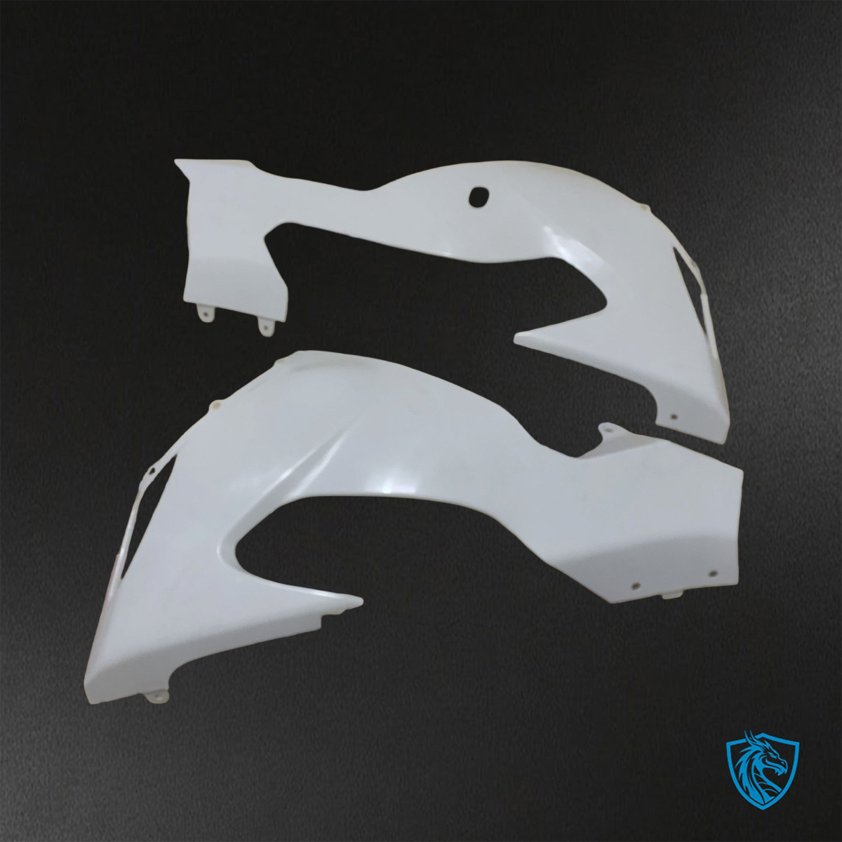 Kawasaki Ninja ZX-10R (2006-2007) White - Custom ABS Fairing Kit