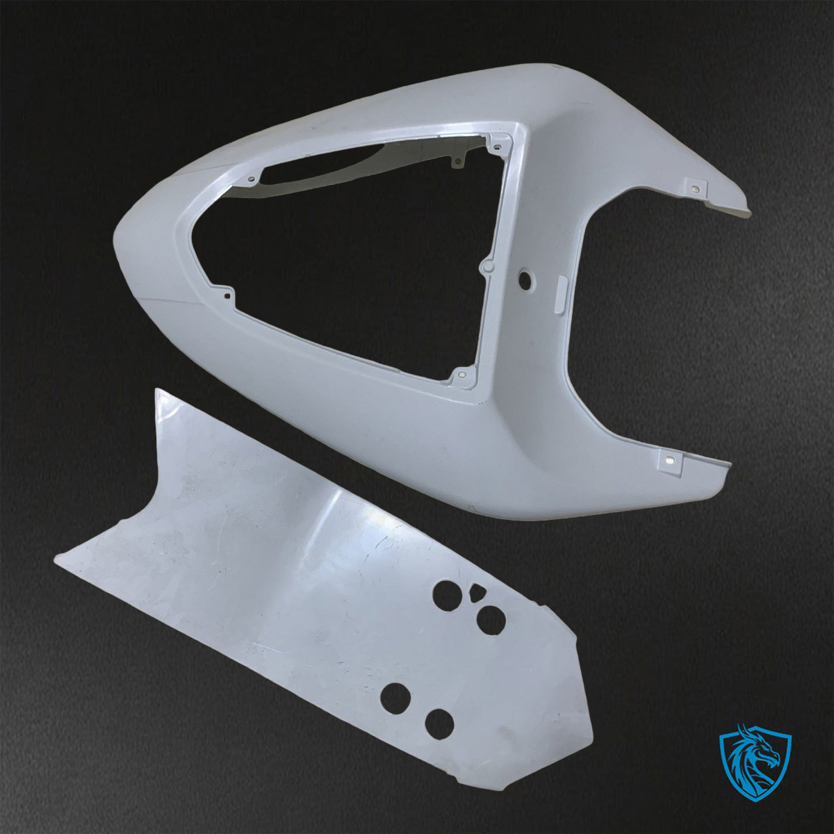 Kawasaki Ninja ZX-10R (2006-2007) White - Custom ABS Fairing Kit