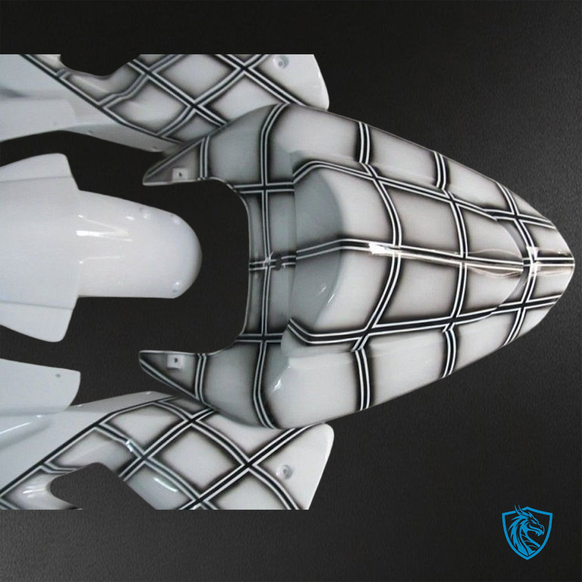 Kawasaki Ninja ZX-10R (2006-2007) White & Black - Replacement Motorcycle Fairings Kit