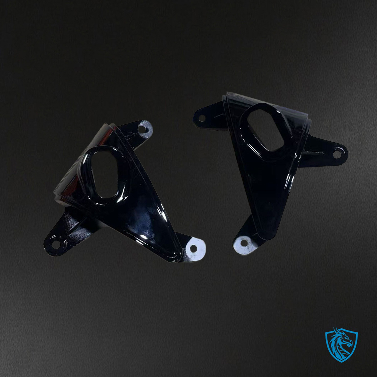 Kawasaki Ninja ZX-10R (2006-2007) Glossy Matte Black Fairings Kit - Aftermarket ABS Bodywork
