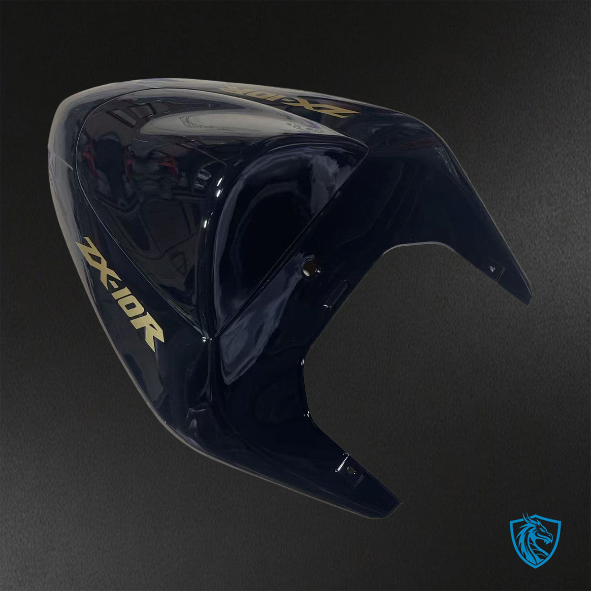 Kawasaki Ninja ZX-10R (2006-2007) Glossy Matte Black Fairings Kit - Aftermarket ABS Bodywork