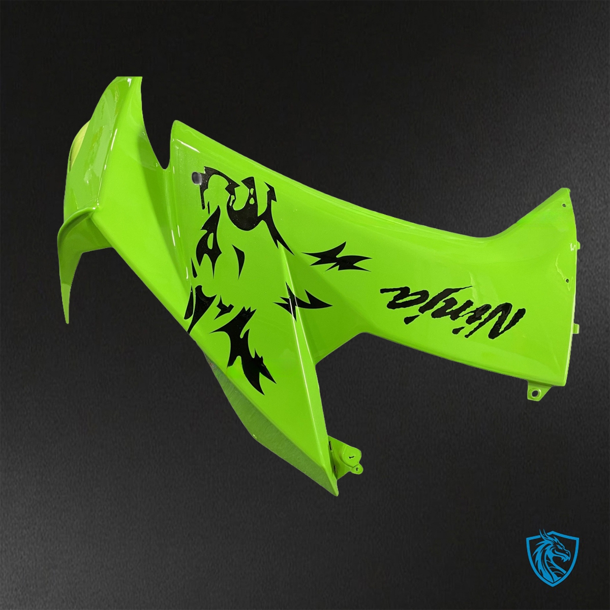 Kawasaki Ninja ZX-10R (2008-2010) Gloss Green & Black - Replacement Motorcycle Fairings Kit