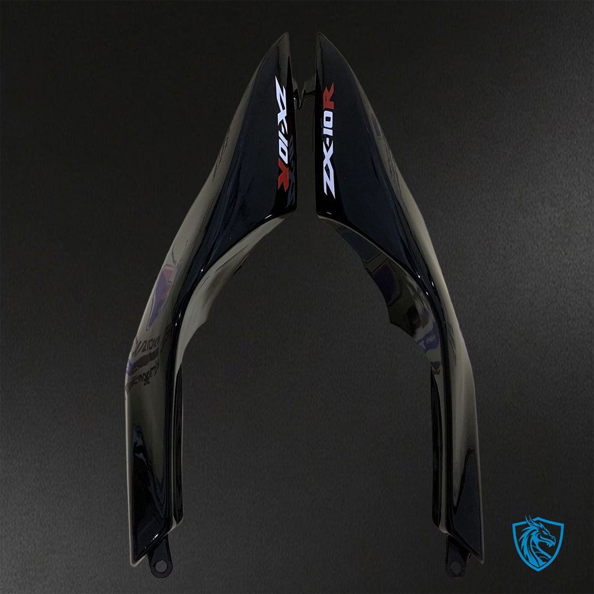 Kawasaki Ninja ZX-10R (2008-2010) Black - Custom ABS Fairing Kit