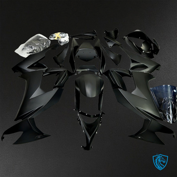 Kawasaki Ninja ZX-10R (2008-2010) Matte Black ABS Bodywork - Fairings Kit