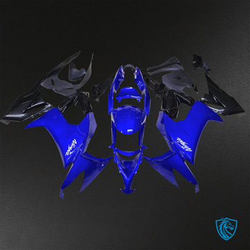 Kawasaki Ninja ZX-10R (2008-2010) Gloss Blue & Black - Replacement Motorcycle Fairings Kit