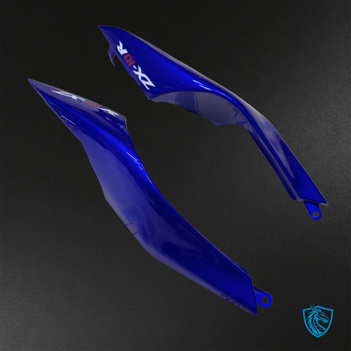 Kawasaki Ninja ZX-10R (2008-2010) Gloss Blue & Black - Replacement Motorcycle Fairings Kit