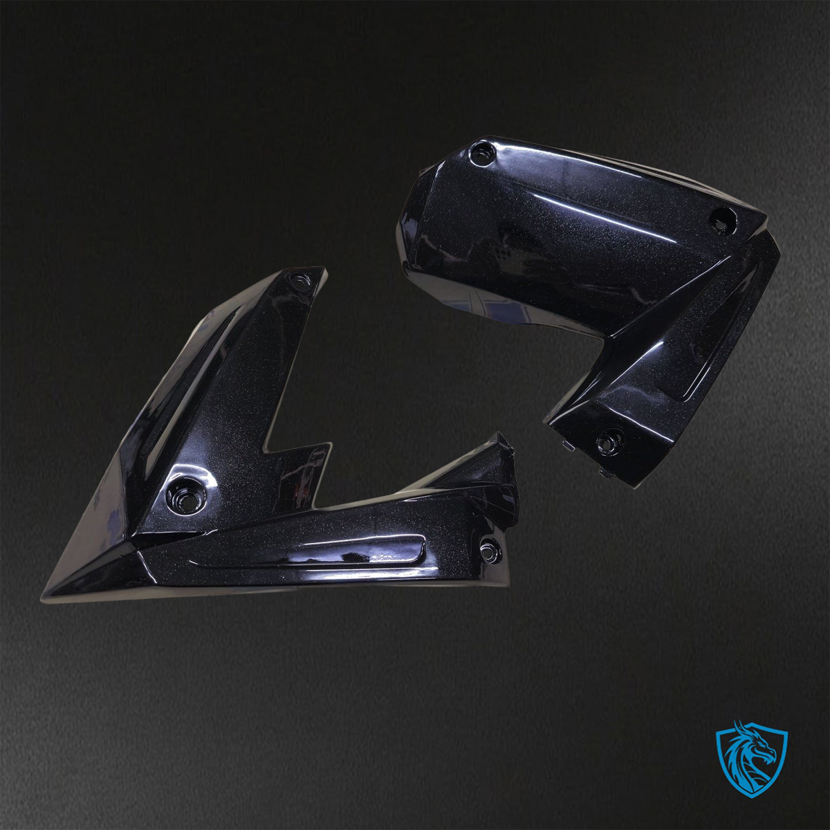 Kawasaki Ninja ZX-10R (2008-2010) Gloss Blue & Black - Replacement Motorcycle Fairings Kit