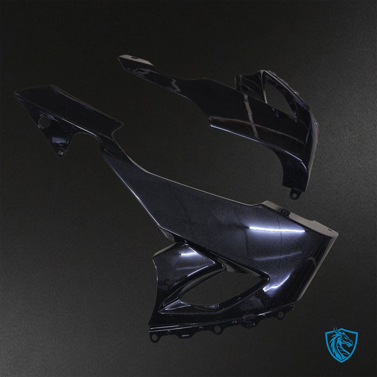 Kawasaki Ninja ZX-10R (2008-2010) Gloss Blue & Black - Replacement Motorcycle Fairings Kit