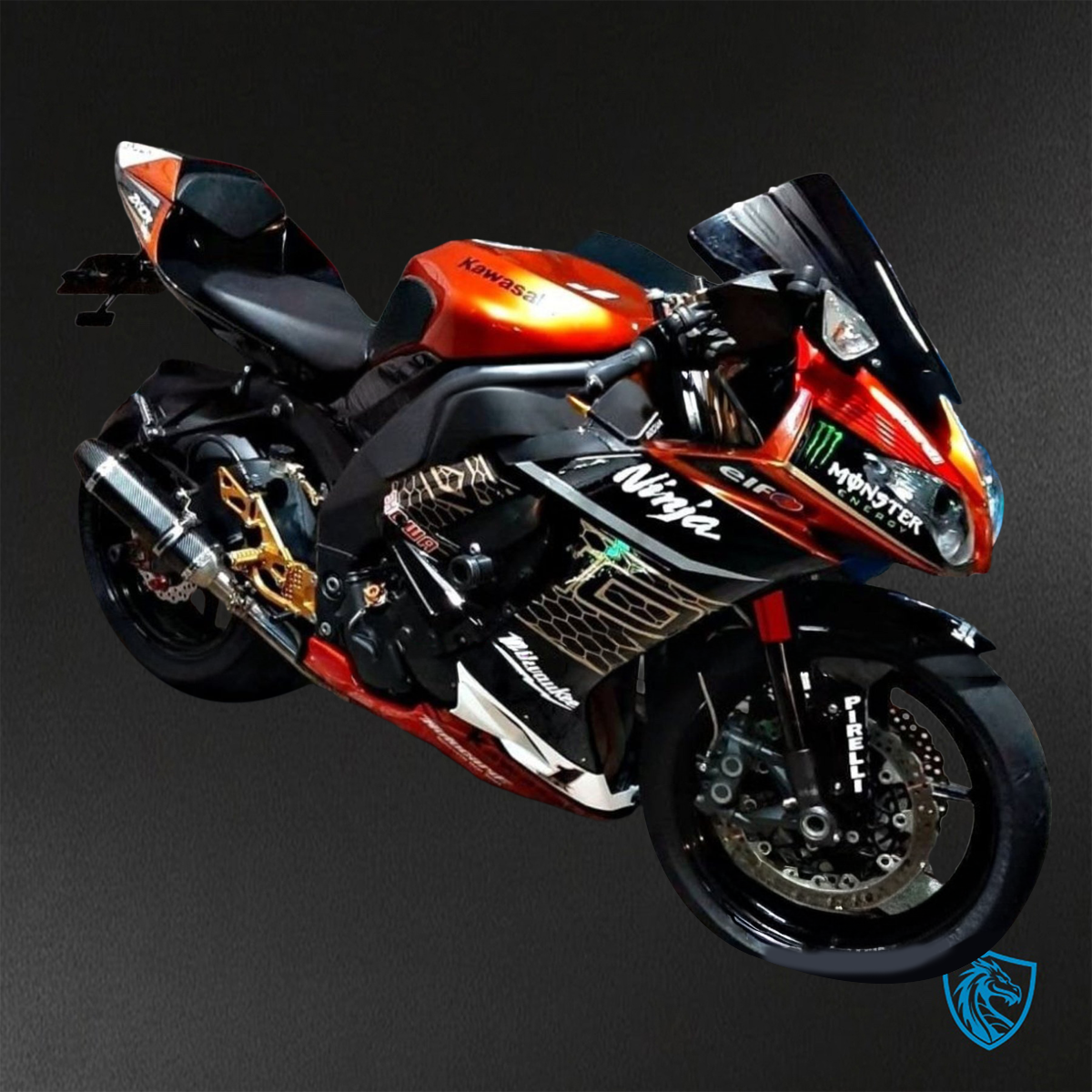 Kawasaki Ninja ZX-10R (2008-2010) Multicolor ABS Bodywork - Fairings Kit