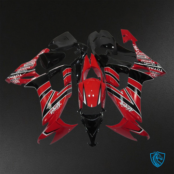 Kawasaki Ninja ZX-10R (2008-2010) Red & Black ABS Bodywork - Fairings Kit
