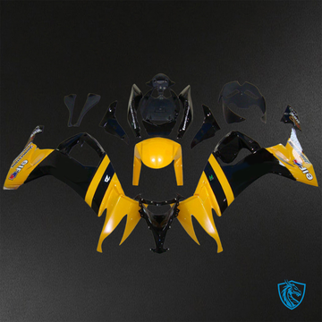 Kawasaki Ninja ZX-10R (2008-2010) Yellow & Black Fairings Kit - Aftermarket ABS Bodywork
