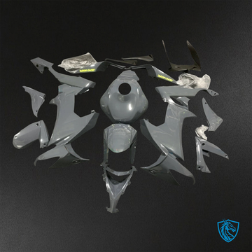 Kawasaki Ninja ZX-10R (2008-2010) Gloss Gray - Replacement Motorcycle Fairings Kit