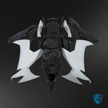 Kawasaki Ninja ZX-10R (2008-2010) Black & White - Replacement Motorcycle Fairings Kit