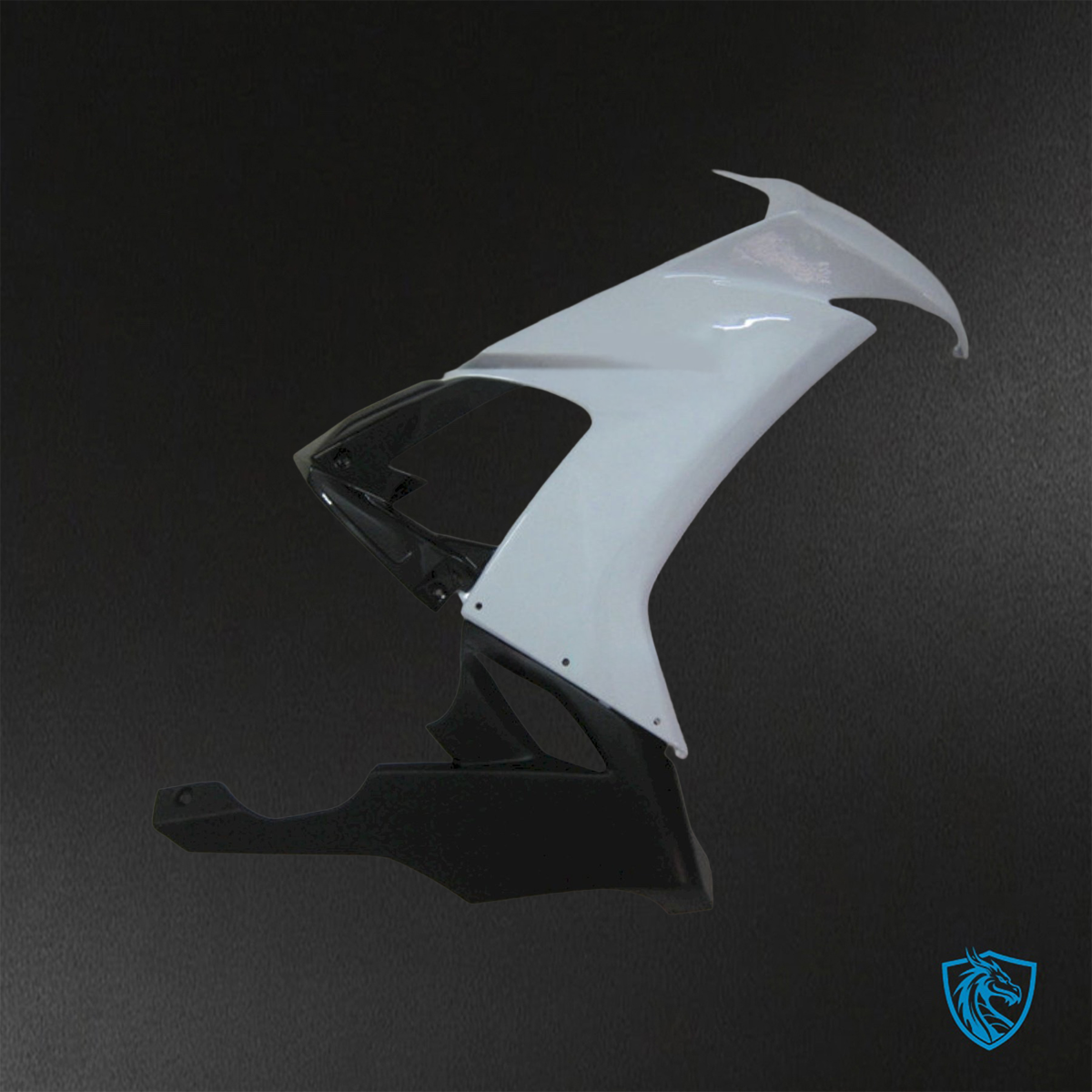 Kawasaki Ninja ZX-10R (2008-2010) Black & White - Replacement Motorcycle Fairings Kit