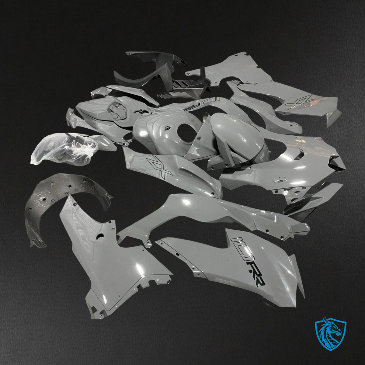 Kawasaki Ninja ZX-10R (2021-2023) Gray - Aftermarket ABS Bodywork