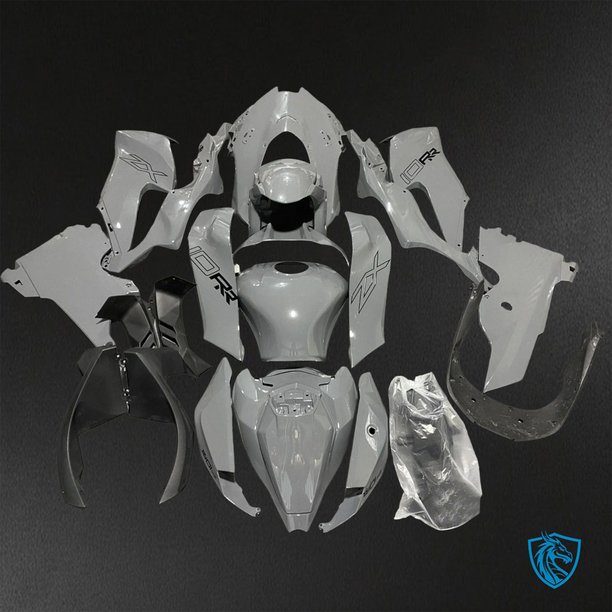 Kawasaki Ninja ZX-10R (2021-2023) Gray - Aftermarket ABS Bodywork
