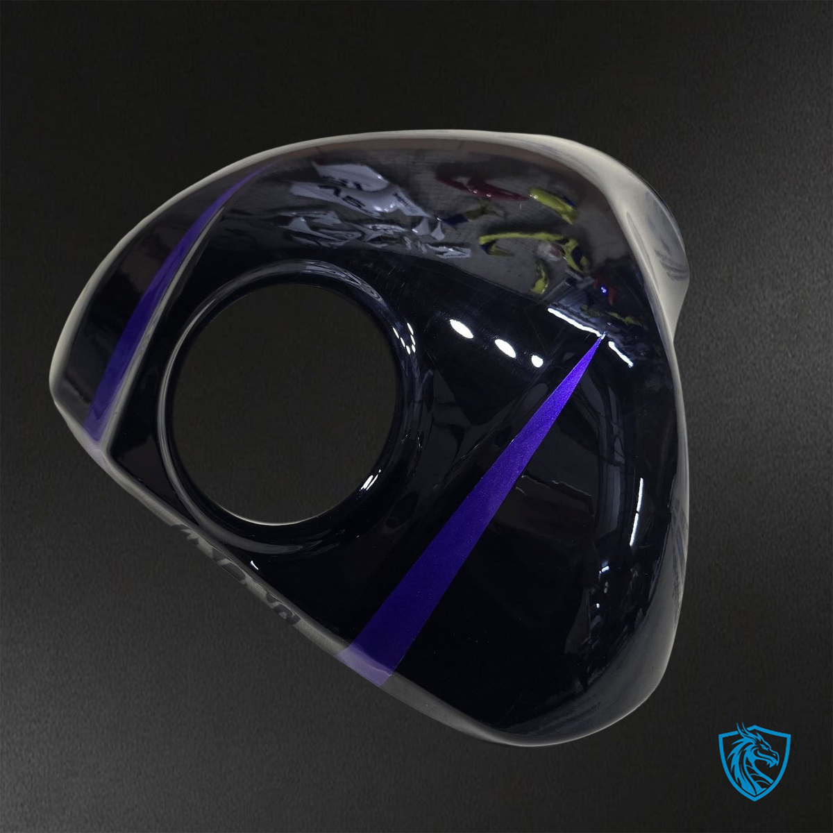Kawasaki Ninja ZX-10R (2021-2023) Black, Gray & Purple Fairing Kit - ABS Bodywork