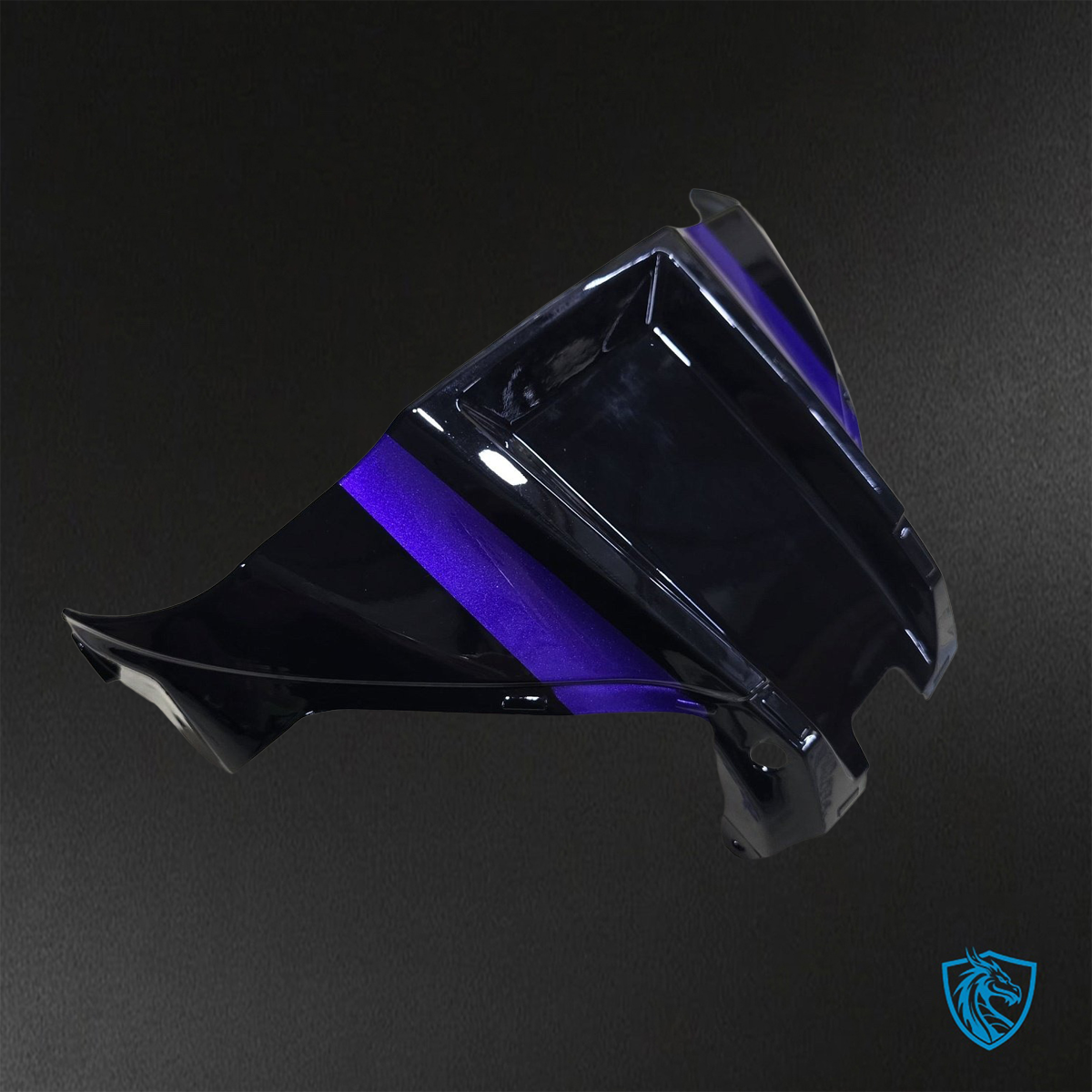 Kawasaki Ninja ZX-10R (2021-2023) Black, Gray & Purple Fairing Kit - ABS Bodywork
