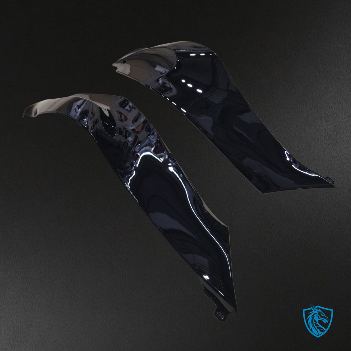 Kawasaki Ninja ZX-10R (2021-2023) Gloss Black Fairings Kit - Aftermarket ABS Bodywork