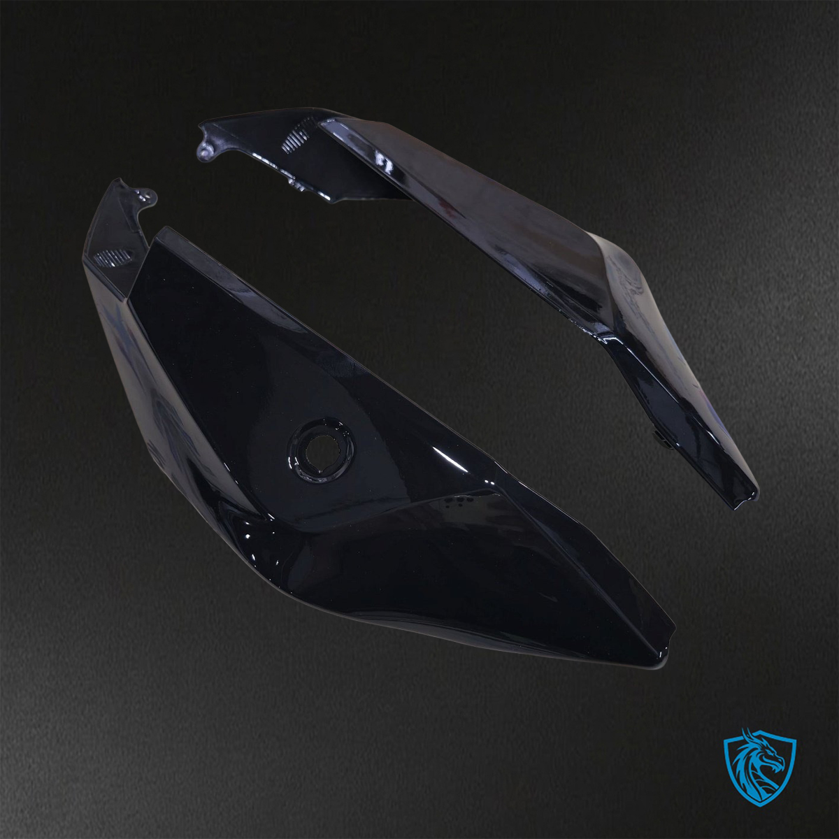 Kawasaki Ninja ZX-10R (2021-2023) Gloss Black Fairings Kit - Aftermarket ABS Bodywork