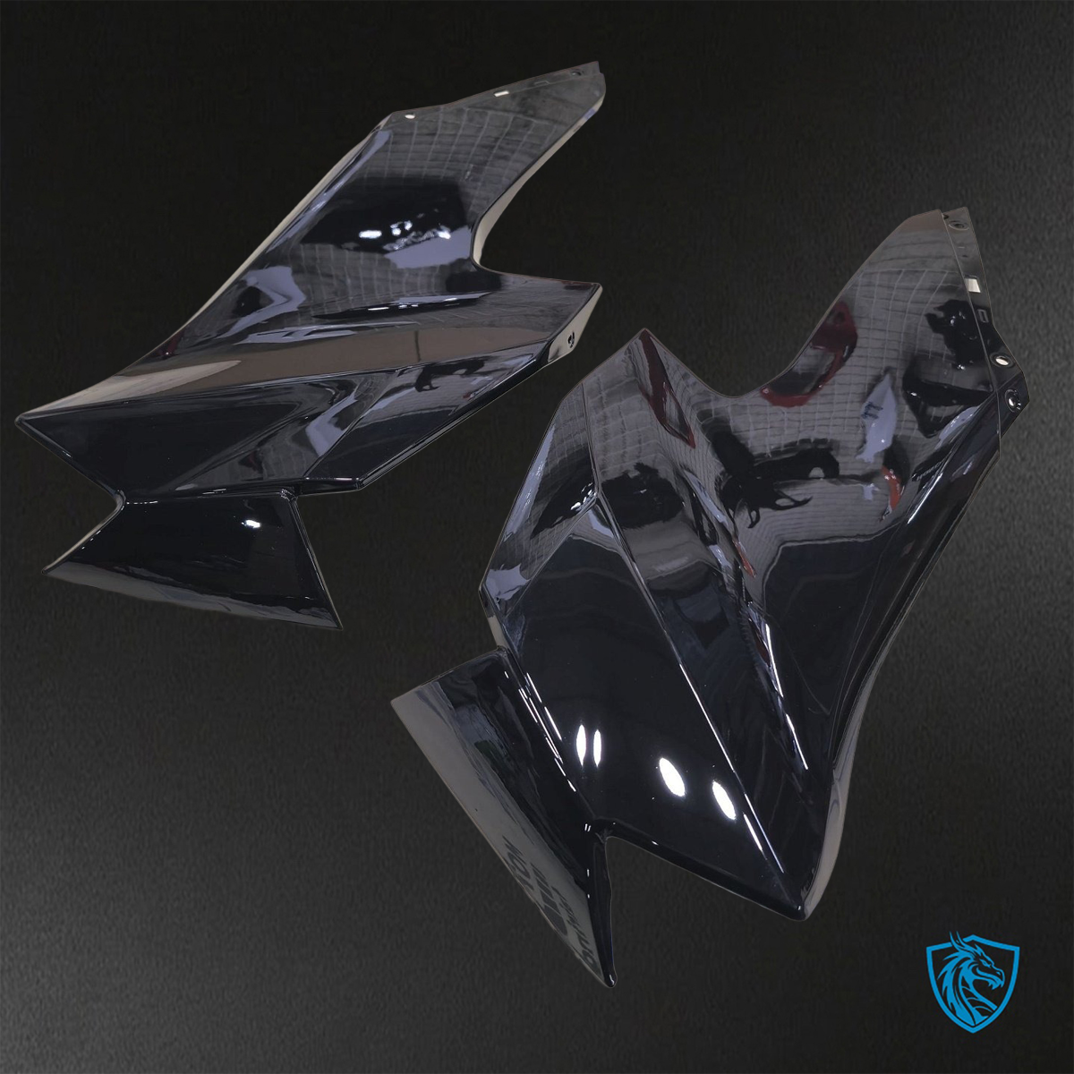 Kawasaki Ninja ZX-10R (2021-2023) Gloss Black Fairings Kit - Aftermarket ABS Bodywork
