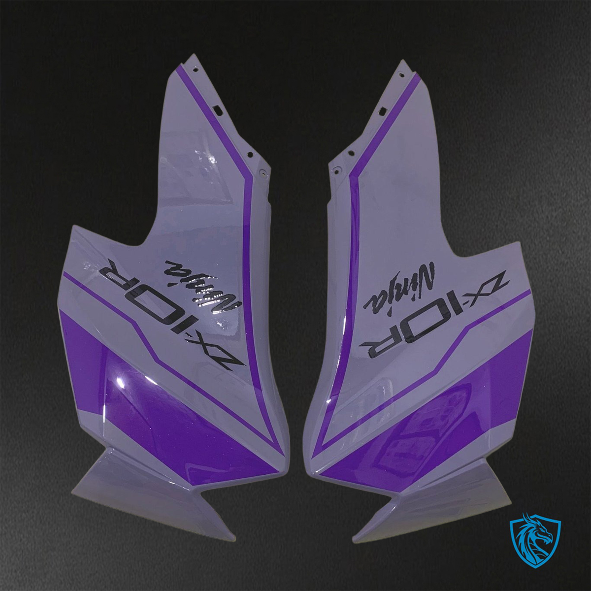 Kawasaki Ninja ZX-10R (2021-2023) Gray & Purple - Replacement Motorcycle Fairings Kit