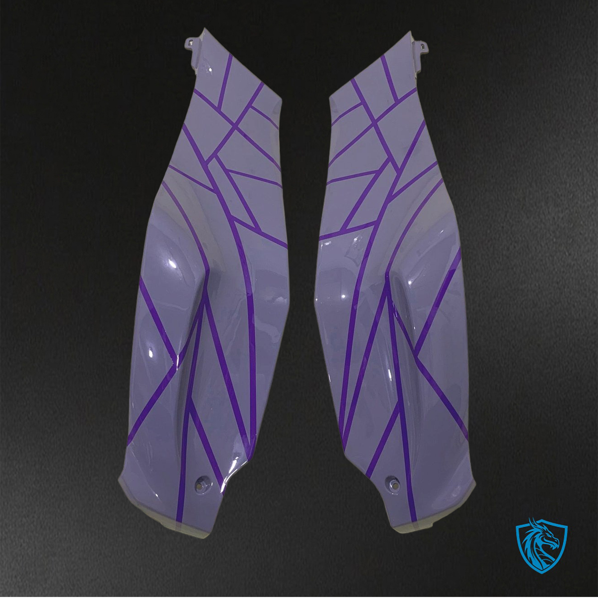Kawasaki Ninja ZX-10R (2021-2023) Gray & Purple - Replacement Motorcycle Fairings Kit