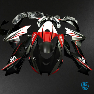 Kawasaki Ninja ZX-10R (2021-2023) Red, Black & White - Replacement Motorcycle Fairings Kit