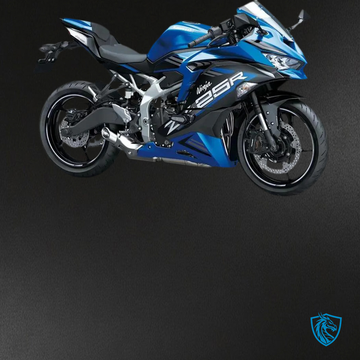 Kawasaki Ninja ZX-25R ZX-4R ZX-4RR (2019-2025) Black & Blue - Fairing Kit