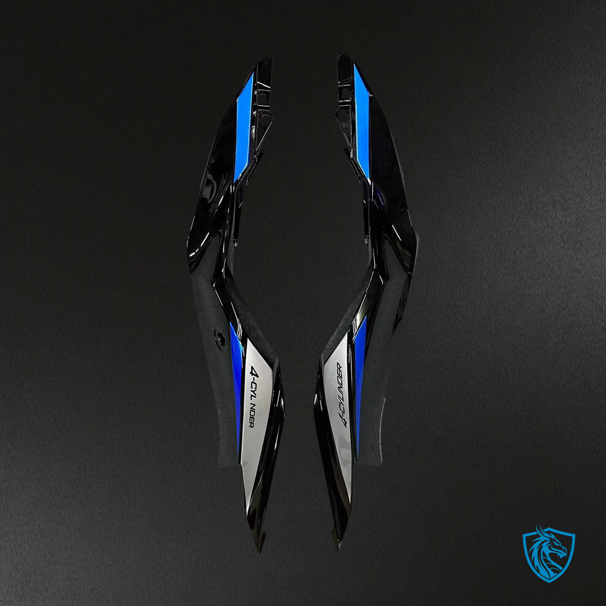 Kawasaki Ninja ZX-25R ZX-4R ZX-4RR (2019-2025) Black & Blue - Fairing Kit