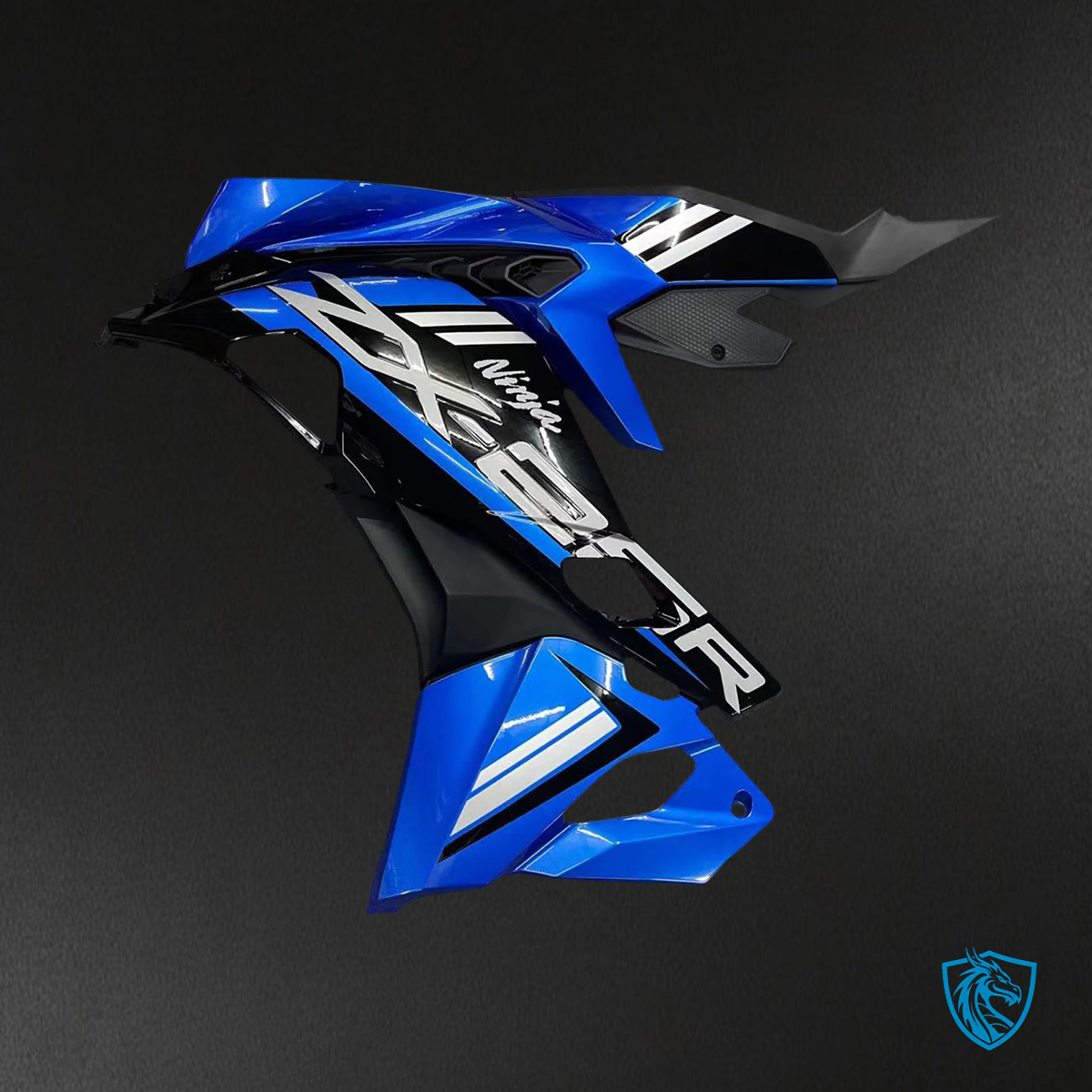 Kawasaki Ninja ZX-25R ZX-4R ZX-4RR (2019-2025) Black & Blue - Fairing Kit